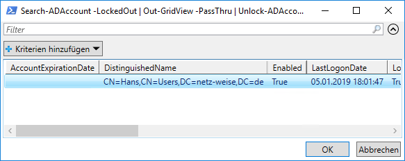 1 locked User
